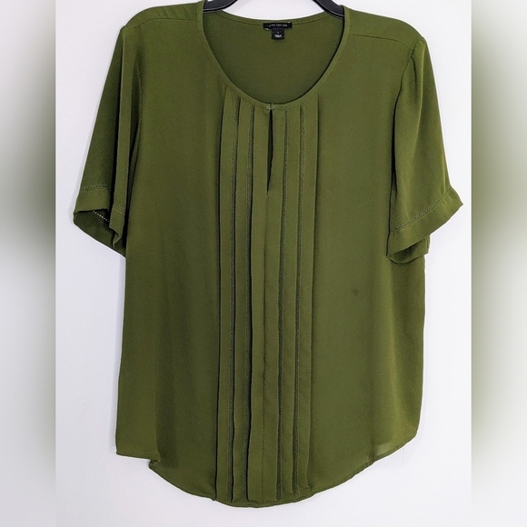 Ann Taylor Tops - Ann Taylor Green Blouse